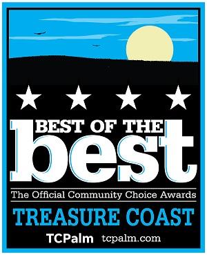 Best Of The Best Award Badge from TCPalm.com